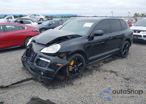 2008 Porsche Cayenne Gts z USA, uszkodzony, nr VIN WP1AD29P98LA71520
